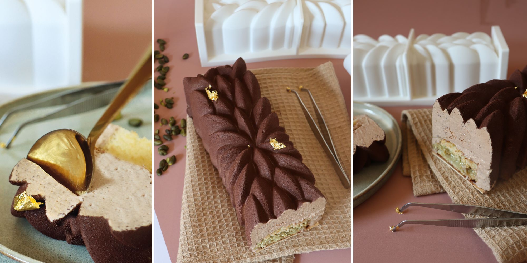 Ambiance bûche Kadaïf